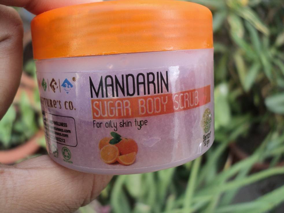 The Nature’s Co Mandarin Sugar Body Scrub Review