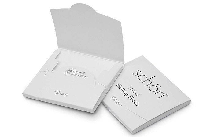 Schön Natural Oil Blotting Sheets