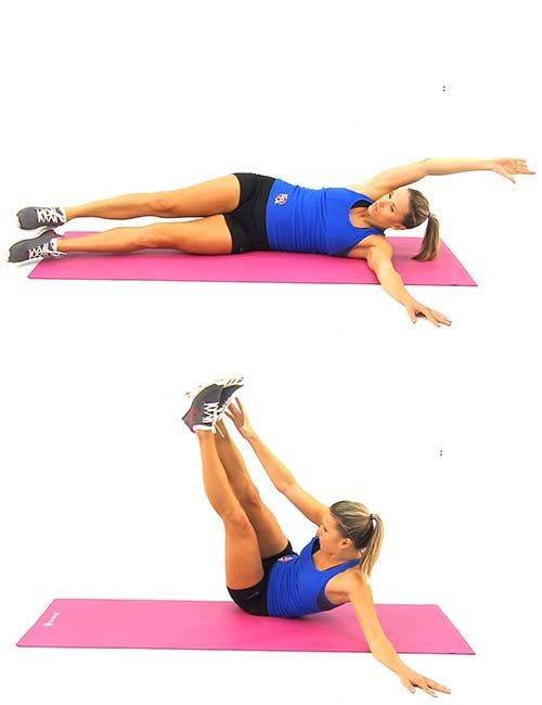 Oblique V-Ups
