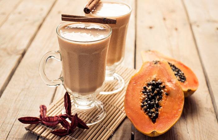 Skinny Cinnamon And Papaya Drink
