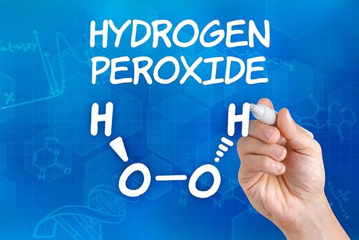 Hydrogen Peroxide Rub