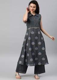 Palazzo Pants And Long Kurtis