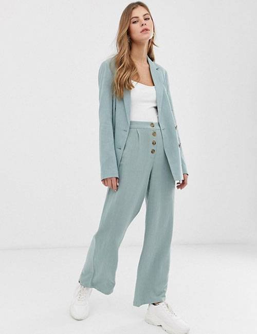 Wide-Legged Palazzo Trousers