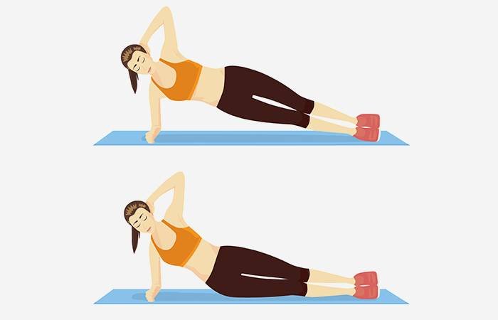Side Plank Dips