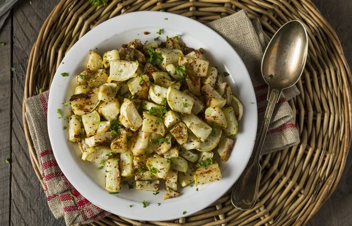 Roasted Kohlrabi