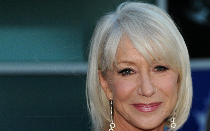 Would you believe that this English actress with white hair is the only art...