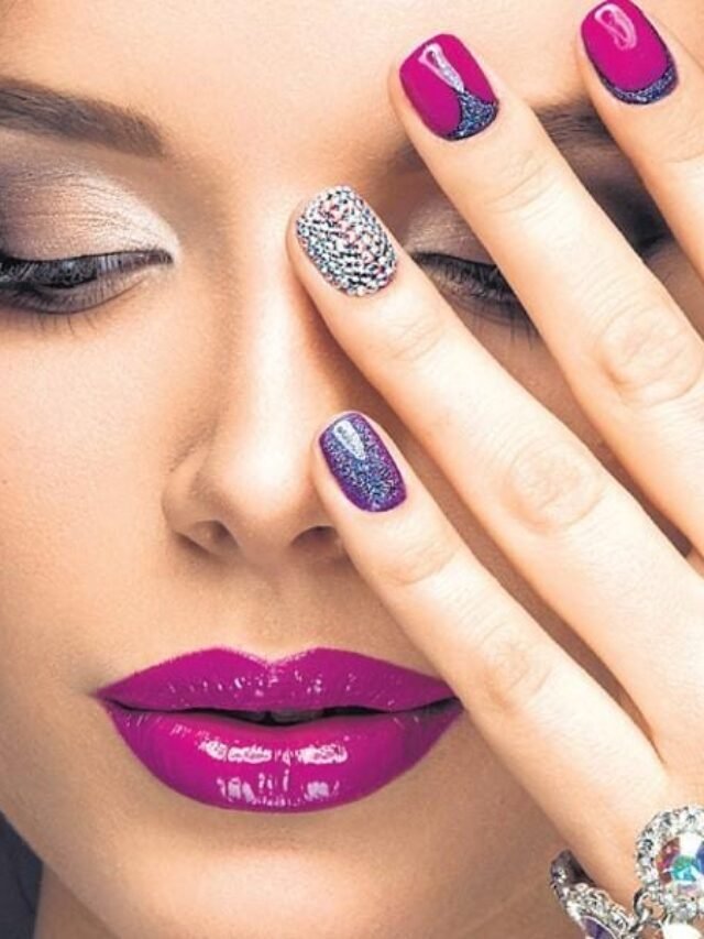 Try Cool Nail Polish Designs At Home