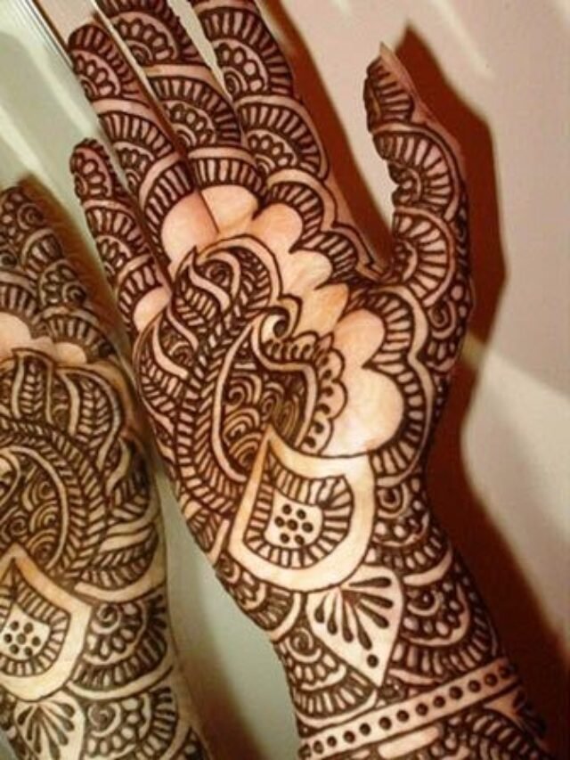 Most Beautiful & Popular Mehndi Design Sticker
