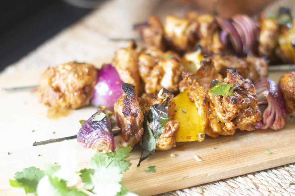 A Fusion Of Taste Chicken Turkey And Fish Kebab