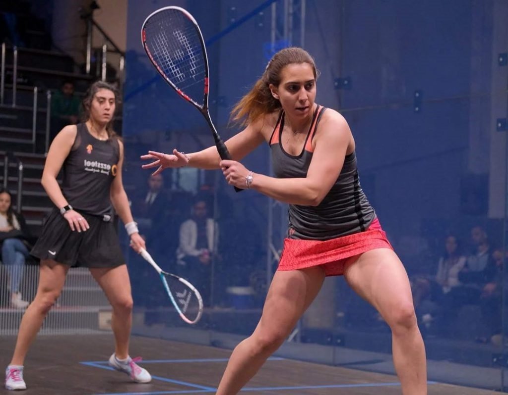 Female Squash Player