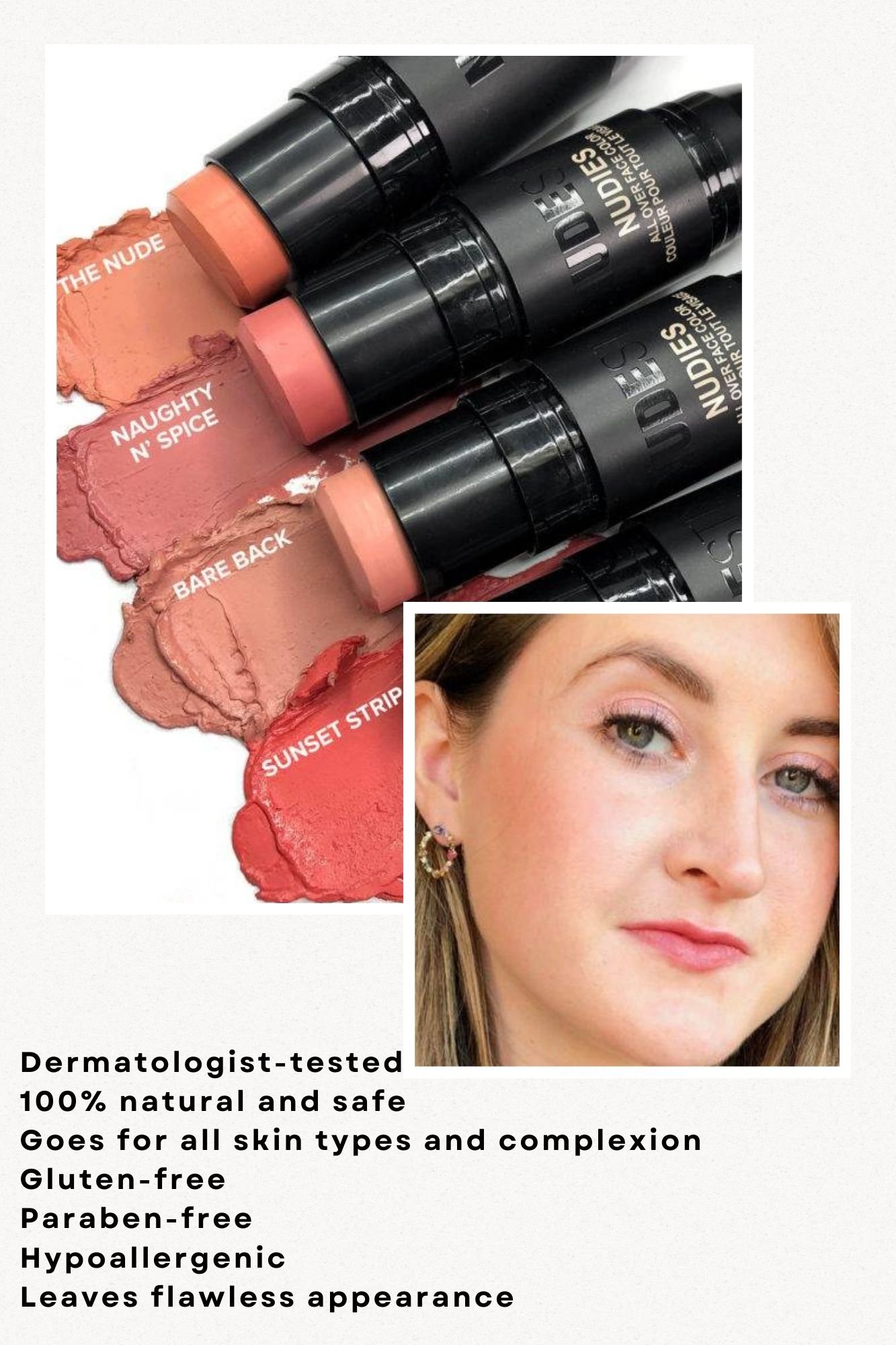 Nudestix Nudies Matte Blush & Bronze